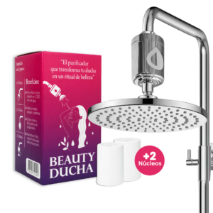 Purificador de Agua Beauty Ducha + 2 Núcleos