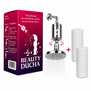 Pack PURA Beauty ducha + 2 Repuestos